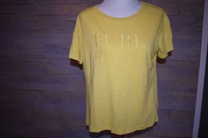 T-Shirt, gelb , Mango, S - Bild 1 von 2