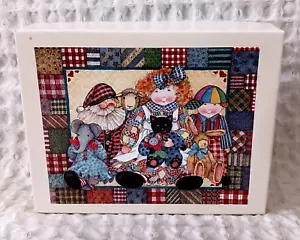 Tarjetas de notas de prensa de la calle principal PATCHWORK FRIENDS juguetes gato Sherri Buck Baldwin 13 - Imagen 1 de 11