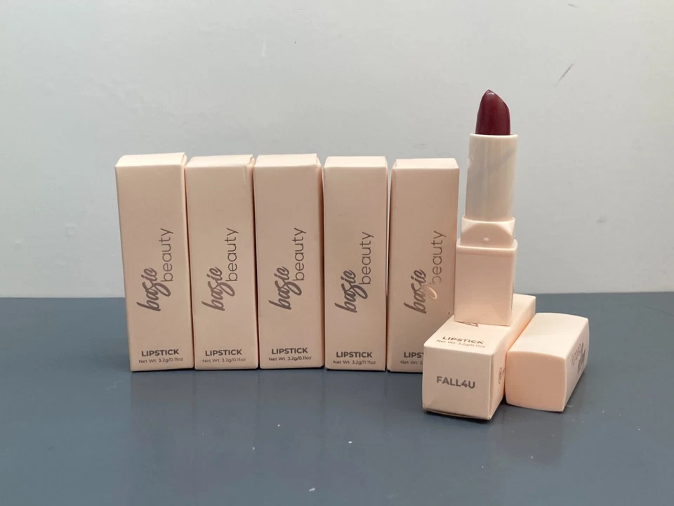 6x Basic Beauty Lipstick in FALL4U (Red) 0.11 oz each NIB - Image 1 of 1