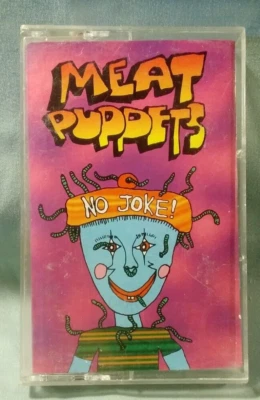MEAT PUPPETS, NO JOKE 1995 London records Usa, 90s Grunge CASSETTE TAPE - Image 1 of 4