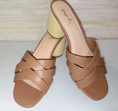 NUEVO SIN ETIQUETAS Damas Talla 6.5 Zapatos de Moda Sin Cordones Rápidos Elegantes con Tacones de Gatito Foto 1 de 4