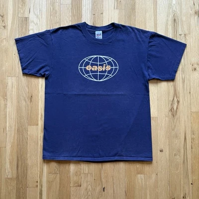 Camiseta De Colección 1998 Oasis All Around The World USA Canada Tour Talla XL Foto 1 de 4