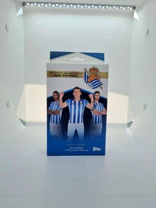21-22 Topps Real Sociedad Team Set Soccer Cards Box (50 Cards, 1 Parallel) - Picture 1 of 3