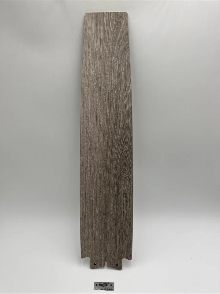 OEM Hunter Anza 52 Inch Ceiling Fan Replacement Blade Gray Oak Reversible - Image 1 of 3