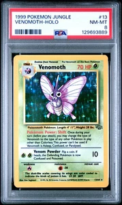 1999 Pokemon Jungle Venomoth - Holo 8 PSA #13 - Bild 1 von 2