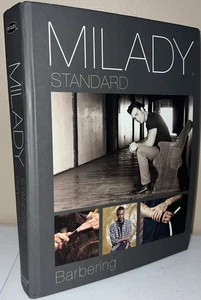 Milady Standard Barbering by Milady - Hardcover (2017) Barber School Textbook 🍀 - Bild 1 von 9