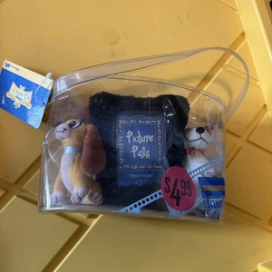 Blockbuster Exclusive Lady & the Tramp Picture Pals Plüsch & Rahmen Neu! J - Bild 1 von 7