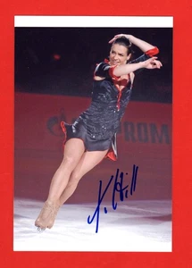 FOTO 10x15 cm signiert von Katarina Witt MEINE ABSCHIEDSTOUR BERLIN 2008 EISLAUFEN - Bild 1 von 2