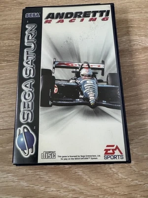 Andretti Racing für SEGA Saturn - Spiel in OVP - mit Anleitung und Verkaufsclip - Bild 1 von 4