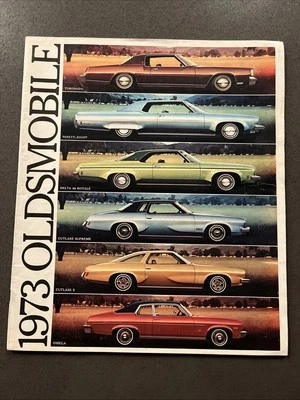 Folleto de ventas Oldsmobile 1973 Delta 88 Toronado Cutlass Supreme 98 Omega 48 páginas Foto 1 de 4