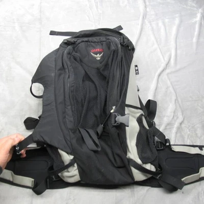 Osprey Eclipse 26L +5 Mochila Grande Senderismo Camping Viaje Mochila Negro Gris Foto 1 de 4