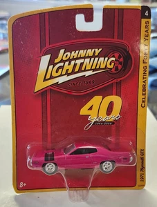Johnny Lightning 40 Years R4 1971 Plymouth GTX in Pink - Picture 1 of 4