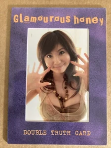 GLAMOUROUS HONEY YUMA ASAMI DOUBLE TRUTH CARD 2007 A’CLASS 1/1 - Picture 1 of 2