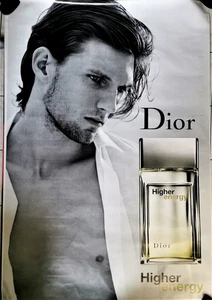 DIOR - Original Herren Parfum Poster "Higher Energy" 2003 120x180cm - Bild 1 von 1