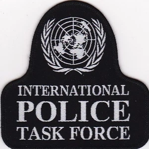 INTERNATIONAL  POLICE TASK FORCE Bellshaped   patch - Picture 1 of 1