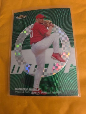 RANDY WOLF 2005 Topps Finest Green Xfractor #27/50 - Image 1 of 2