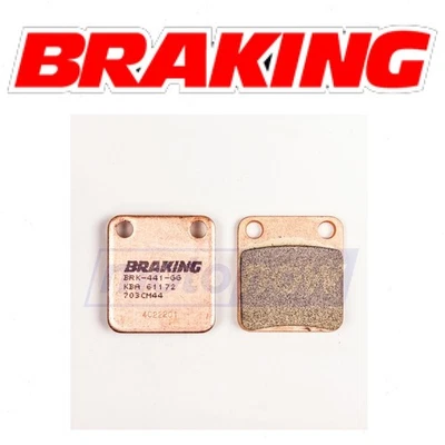 Braking Front CM44 Sintered Metal Pad for 2003-2006 Yamaha YFS200 Blaster - qw Foto 1 de 4