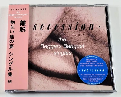 SECESSION - The Beggars Banquet Singles (Ltd. Ed. Import CD/2024 Chute Recs.) NM - Image 1 of 4