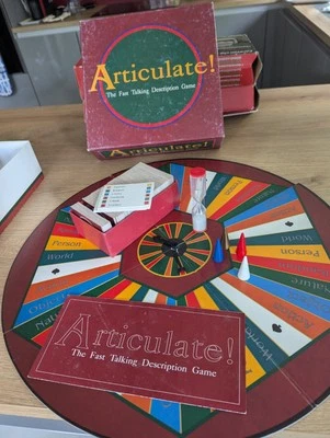 Vintage Articulate The Fast Talking Description Board Game 1992 Alexander Duncan - Image 1 of 4