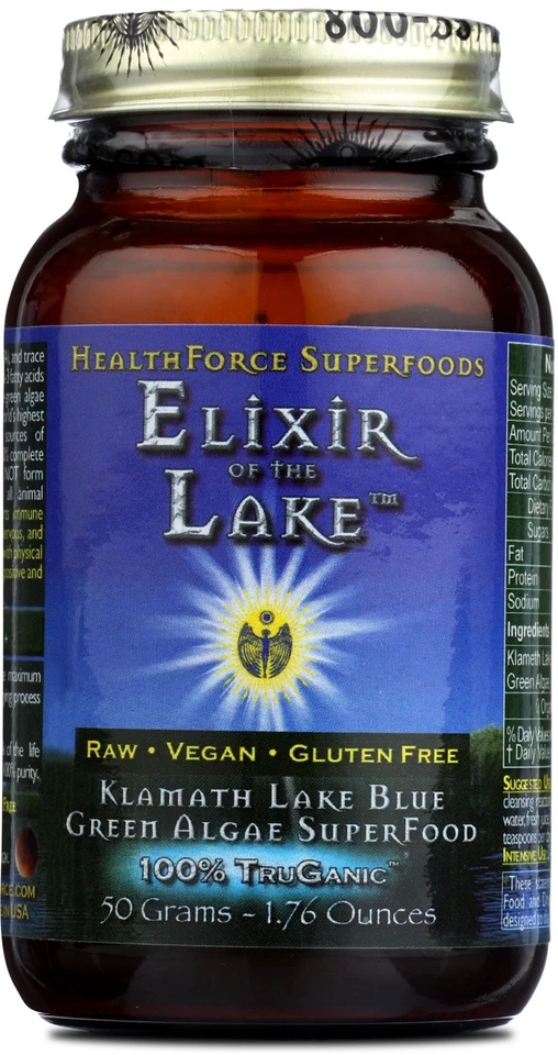 Suplemento de algas verdes azuis PREMIUM ✨ Mistura de pó vegano cru sem glúten superalimento - Imagem 1 de 2