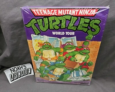 Teenage Mutant Ninja Turtles: World Tour SEALED PC Big Box Game 1990 TMNT IBM - Image 1 of 4