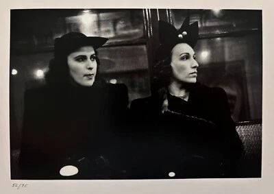 WALKER EVANS Dos mujeres en un metro (c1938) edición original de gelatina plateada de 75 Foto 1 de 4