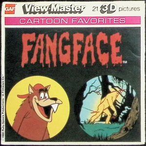 FANGFACE ABC Saturday Morning Cartoon 3d View-Master 3 Reel Packet - Picture 1 of 3