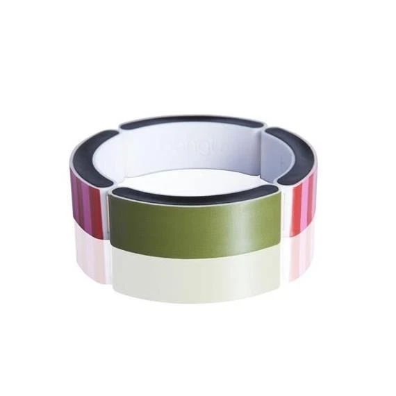 Moda Pulsera Magnético Bangls - Candy Striper - Imagen 1 de 1