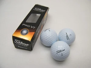 New! Titleist PRO V1 Golf Balls 1 Sleeve - 3 Balls - Picture 1 of 3