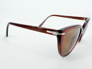Persol 3251-S Sunglasses FRAMES 1104/51 Brown 55[]18-145 Cat Eye Italy K438 - Picture 1 of 8