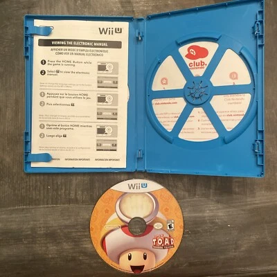 Captain Toad: Treasure Tracker (Nintendo Wii U, 2014) CIB Tested and Working! - Image 1 of 4