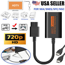 HD N64 To HDMI Converter Cable Adapter For Nintendo Gamecube Super NES/SNES/SFC