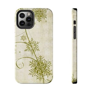 Golden Snowflakes Tough Handyhülle erhältlich für iPhone und Samsung Handys - Bild 1 von 124