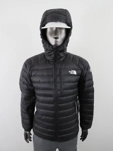 Mens The North Face Summit Down (L3) Breithorn Hooded Insulated Jacket - Black - Picture 1 of 15