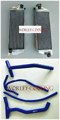 NJ-radiator for HUSQVARNA TE610 TC610 1993 94 95 96 97 98 99 2000 & BLUE HOSE Foto 1 de 4