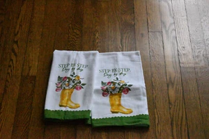 Kitchen Towel Set of 2 (Step by Step, Day by Day) - Picture 1 of 1