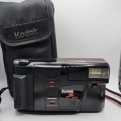KODAK S SERIES S900 TELE AUTOFLASH DUAL LENS DX PROGRAMMED VINTAGE 35mm CAMERA - Image 1 of 4