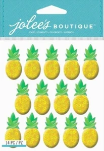 Jolee's PINEAPPLE REPEATS Stickers Hawaii Hala Kahiki Fruit - Picture 1 of 2