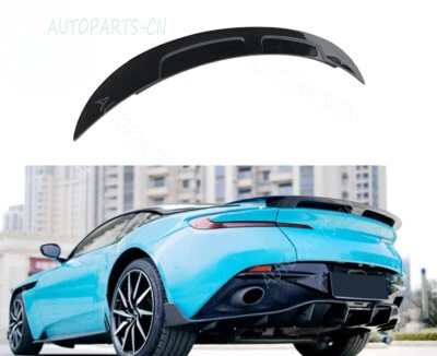 For Aston Martin DB11 2017-2023 Dry Carbon Fiber Rear Trunk Spoiler Wing Flap - Image 1 of 4