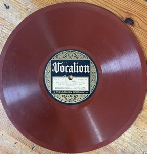 Jewish Yiddish 78 RPM - Tutzi Mutzi - Aaron Lebedeff -Vocalion red shellac - Imagen 1 de 3