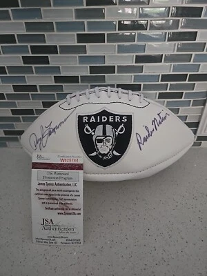 DARYLE LAMONICA AUTOGRAFIADO FIRMADO FUTBOL RAIDER NATION CERTIFICADO DE AUTENTICIDAD JSA Foto 1 de 4