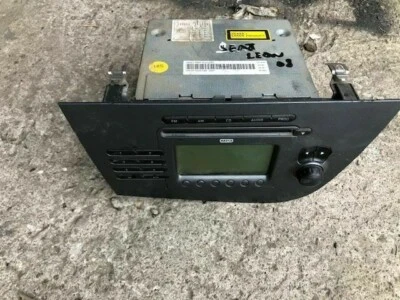 SEAT LEON FR Mk2 (1P) Radio CD Stereo Testa Unità 1P2035186A - Immagine 1 di 3