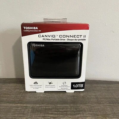 Toshiba Canvio Connect II 1TB,External Drive - Image 1 of 4