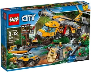 LEGO® City 60162 helicóptero de suministro de la selva NUEVO EMBALAJE ORIGINAL NEW MISB NRFB - Imagen 1 de 12