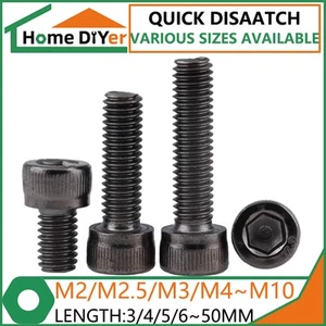 Tornillo de cabeza hexagonal de acero de aleación M2/M2.5/M3/M4/M5/M6/M8*3/4/5/6/8~50MM - Imagen 1 de 9