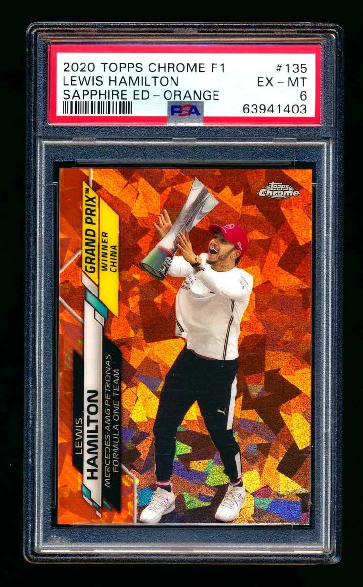 2020 Topps Chrome Sapphire Edition Formula 1 - Lewis Hamilton #135