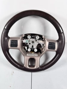 2013-2018 Dodge Ram 1500 2500 BROWN Longhorn Heated Steering Wheel - Picture 1 of 8