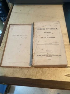 Dr. Goldsmith's History of Greece, Abridged, for The Use of Schools 1809 Poor HB - Imagen 1 de 1