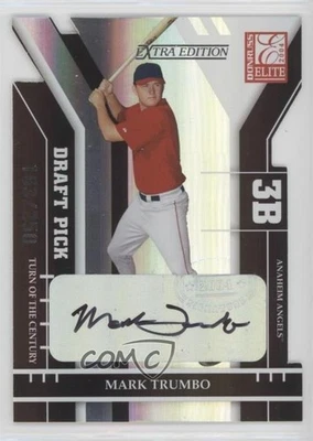 2004 Donruss Elite Extra Edition /250 Mark Trumbo #341 Auto - Image 1 of 2