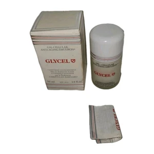 Emulsione anti-età vintage Glycel GSL 1,6 oz nuova con scatola Swiss Dr. Barnard Formula - Foto 1 di 7